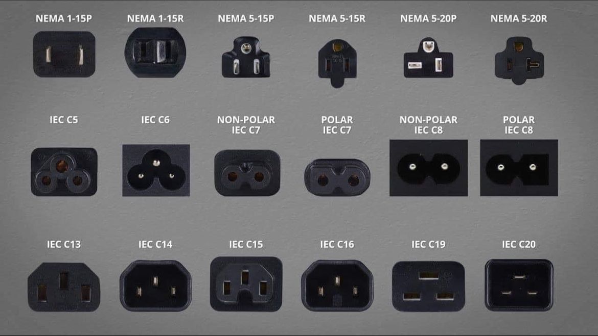 各种类型插座如何辨认和称呼